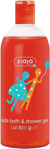 Ziaja Gel de Baño para Niños Goma de Mascar, Multicolor, 500 Mililitros  