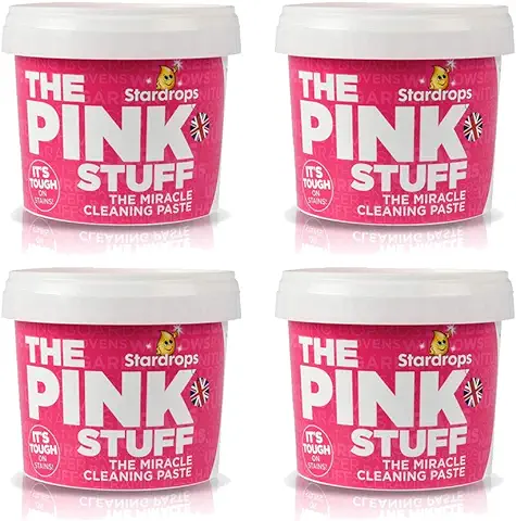 4 x Chemico The Pink Stuff Household Cleaner Cleans Stains 500g by Chemico  