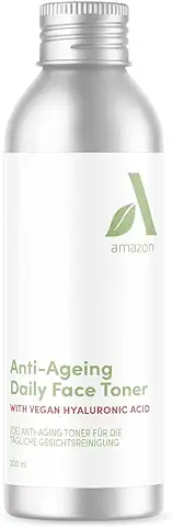 Amazon Aware Recarga de Tónico Facial Diario Antiedad con ácido Hialurónico, aloe vera Ecológico y Aceite de Hojas de Té Verde, 200 ml (Paquete de 1)  