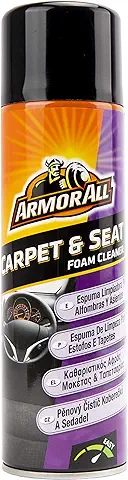 Armor All - Limpia Tapicerias Coche - Espuma Limpiadora Premium - Protege el Color y Elimina Suciedad Profundamente - 500 ml  