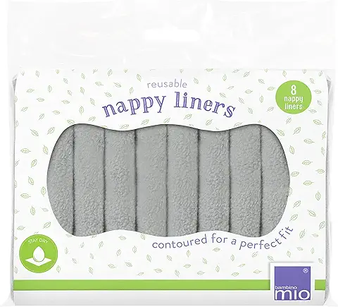 Bambino Mio, forros reutilizables para pañal, pack de 8