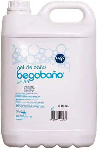 Begobaño Gel de Baño Dermatológico. 5 Litros  