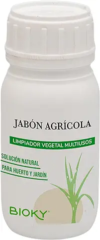 Bioky® Jabón Potásico ECO para Plantas y Múltiples Usos - Acción Insecticida Natural - Limpiador Orgánico de Melazas - Mejora las Defensas Naturales - Jabón Agrícola 100% Natural y Sostenible (250ML)  