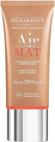 Bourjois Air Mat Fdt Base de Maquillaje Tono 06 Light tan - 30 ml  