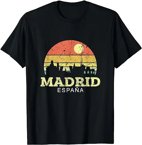 Camisas Silueta De Horizonte De Ciudades Españolas