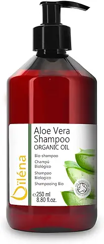 Champú Natural y Ecológico Aloe Vera, Aceite Argán, Vitaminas, Queratina, Ceramidas Naturales Cabello Seco. Sin Parabenos ni Sulfatos. Anticaída (250 ml)  