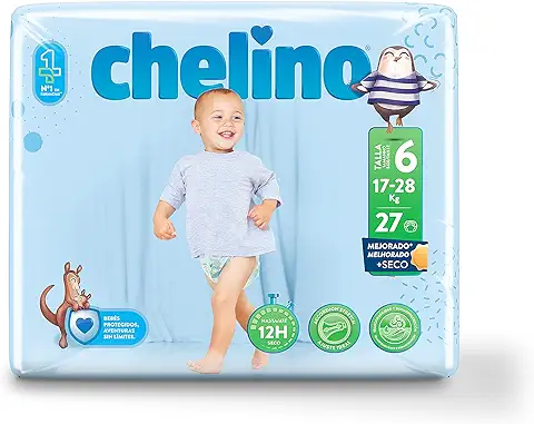 Chelino, Talla 6, 27 Pañales  