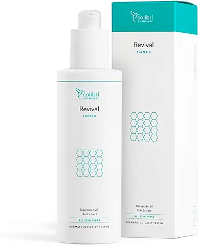 Colibri Skincare Revival Toner 200ml - Tonico Facial para una piel Radiante e Hidratada, Tónico Facial piel Mixta sin Alcohol, Tonico Facial piel Sensible para un Cuidado Intensivo  