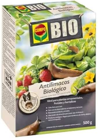 COMPO Huerto Urbano Antilimacos Biológico, Para Plantas Ornamentales, Frutales y Hortalizas, Seguro para Animales, 500L  