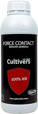 CULTIVERS Jabón Potásico Ecológico 1 L. Súper Concentrado. Actúa por Contacto. Super Concentrado. Múltiples Usos, 100% Natural Protección para Tus Plantas. Mejora Las Defensas de Las Plantas  