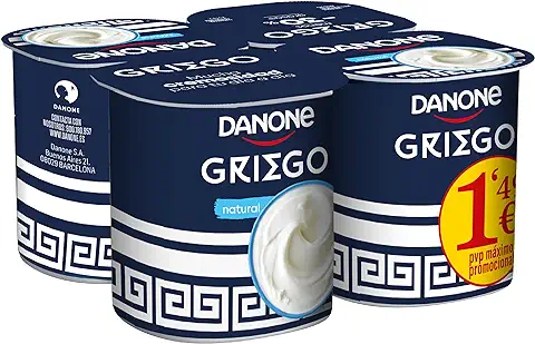 Danone Yogur Griego Natural, 4x110g  