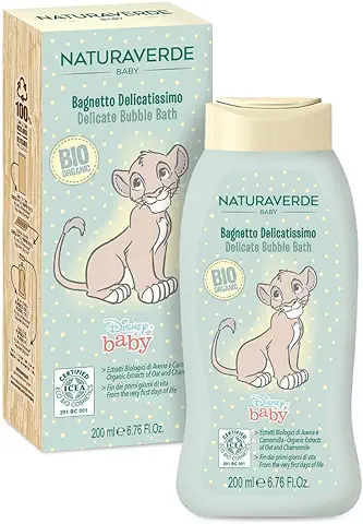 Disney Baby Bio Baño Corporal y Capilar Delicado con Extractos de Avena y Manzanilla Dumbo - 200 ml  