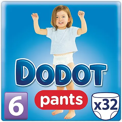 Dodot Pants - Pack 32 Pañales, Talla 6, 16+kg  