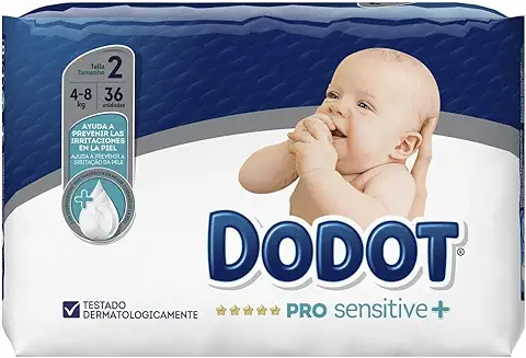 DODOT PRO SENSITIVE TALLA 2 4-8KG 36U  