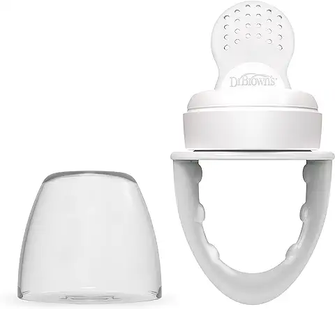 Dr. Brown's Alimentador Antiahogo De Silicona Gris (4M)  
