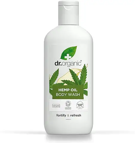 Dr. Organic Gel de Baño y Ducha Aceite Cañamo Organico 250 ml 250 ml  