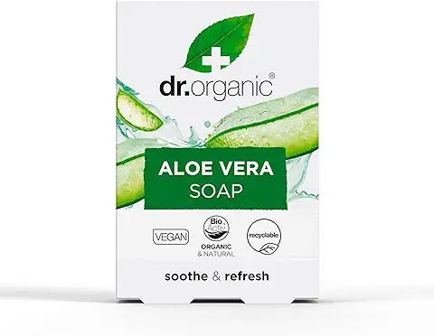 Dr Organic - Jabón Aloe Vera 100 gr  