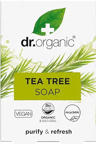 Dr Organic- Tea Tree Jabón 100 gr  