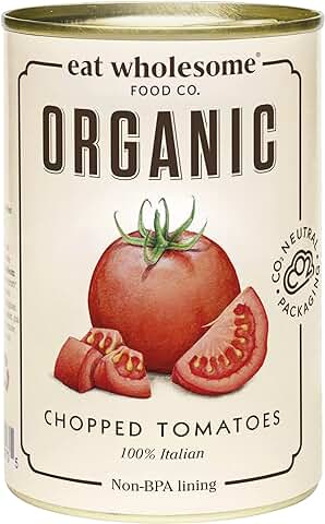 Eat Wholesome Tomates Triturados Ecológicos, 400 g (Paquete de 12)  