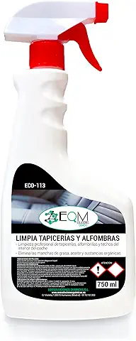 EQM SOLUCIONES QUIMICAS | ECO-113 | 750 ml | Limpia Tapicerías Coche Profesional | Ideal para Alfombras, Tapicerías, Moquetas, Cinturones de Seguridad  