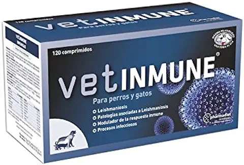 Farmadiet VetInmune Blísters con 120 Comprimidos de Suplemento Nutricional  