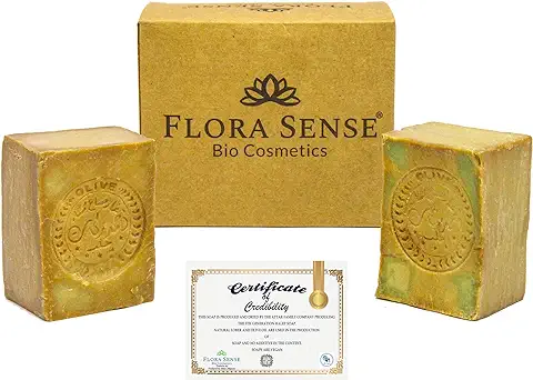 Flora Sense Original Aleppo Jabón Facial - 2 X 200 G  