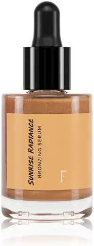 Freshly Cosmetics Bronceador Iluminador Líquido Dorado con Vitamina C Sunrise Radiance, 28ml  