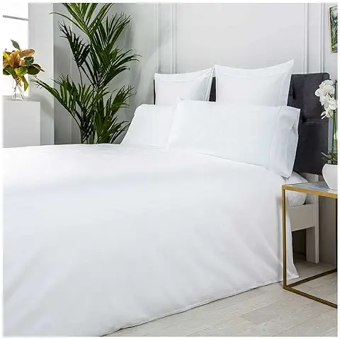 Funda Nordica Bambu Blanco. ORGANICO E HIPOALERGENICO Cama de 200 x 190/200. Color Blanco. ECOFRIENDLY  