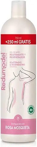 GEL DE BAÑO REAFIRMANTE CON ROSA MOSQUETA 750 ML + 250 ML GRATIS  