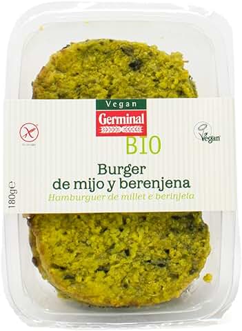 Germinal Burger de Berenjena y Mijo Bio, 180g  