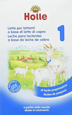 Holle Leche de Cabra Fórmula 1 para Lactantes - 400 gr (29276)  