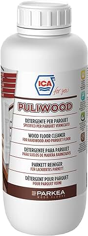 Ica For You PULIWOOD-01 Puliwood - Limpiador Neutro para Parqué Barnizado, Transparente  