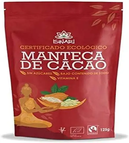 Iswari Manteca De Cacao Superaliemtno 125Gr; Bio 1 Unidad  