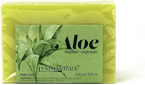Jabonería Aloe Vera - Jabones Elaborados en Frío - No Contienen Colorantes, Conservantes Químicos, Tensioactivos y Parabenos - 100% Natural  