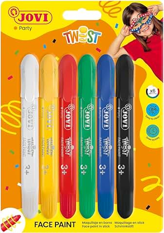 Jovi-191 Maquillaje en Barra HIPO Alergénico, 6 Sticks, Multicolor, Unica (8412027028530)  
