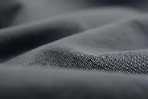 L1NK STUDIO Funda Nordica Cama 105 cm Lisa (180x220cm) 100% Algodón (Percal 200 Hilos) Gris  