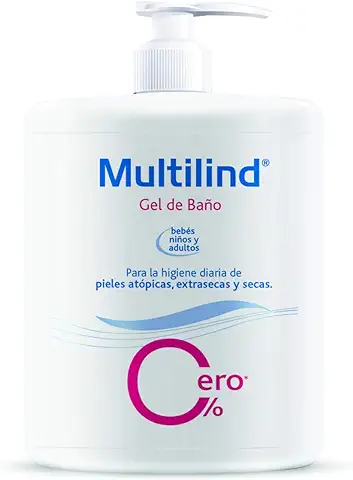 Multilind Gel de Baño Hipoalergénico para Pieles Atópicas, Secas y Extrasecas -500ml  