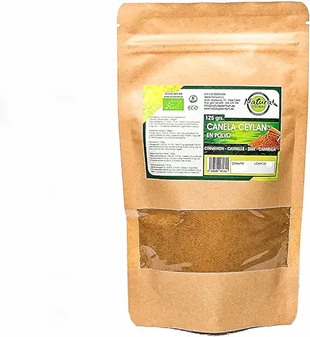 Natura Premium Canela Ceylan en Polvo 125 grs BIO  