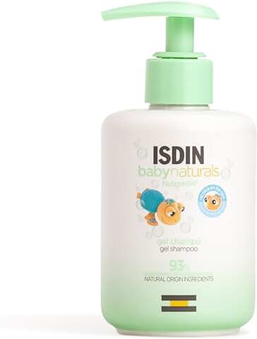 NutraISDIN Baby Naturals Gel Champú para Bebé, con un 93% de Ingredientes de Origen Natural, 200ml  