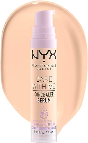 NYX Professional Makeup Bare With Me Serum Corrector, Natural, Cobertura Media, Fair, 9,6ml  