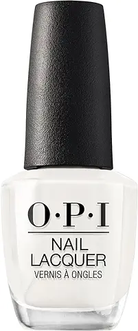 OPI Nail Laquer - Esmalte de Uñas con Duración de Hasta 7 Días - Efecto Manicura Profesional, Tonos Blancos y Nudes  