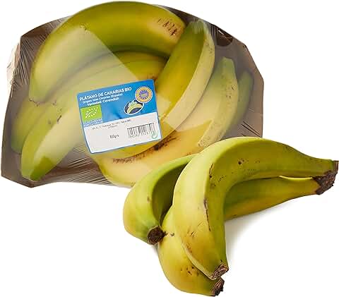 Plátano de Canarias ECO para Consumo en 3 - 5 Días - 800 g  