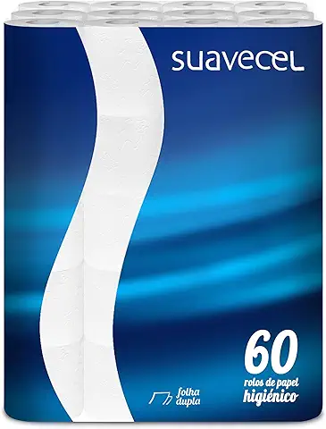 Rollo de Papel Higiénico Doble Capa 60 Rollos | Papel Higiénico Extrasuave  