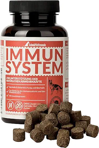 Schnüffelfreunde Immunsystem I Vitaminas y Nutrientes para Perros - para Ayudar al Sistema Inmunitario Natural del Perro - Naturales Hierbas para más Vitalidad  
