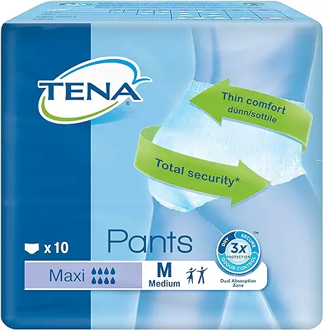 Tena Pañal Para Incotinencias, pack de 10, Talla M  