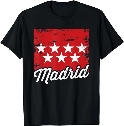Vintage Madrid Flags