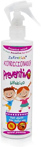 ZafireKids Acondicionador Preventivo Bifásico en Spray. Fresco Olor. Ideal para el Fácil Desenredado de Niños y Niñas. Protección Natural con árbol de té. 300 ml  