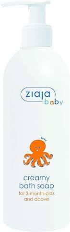 Ziaja Jabón Cremoso De Baño Hipoalergénico Para Bebé +3 Meses 300 ml  