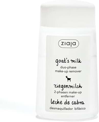 Ziaja Leche De Cabra Desmaquillador De Ojos Bifásico 120ml, Transparente, 4.2 Unidad  